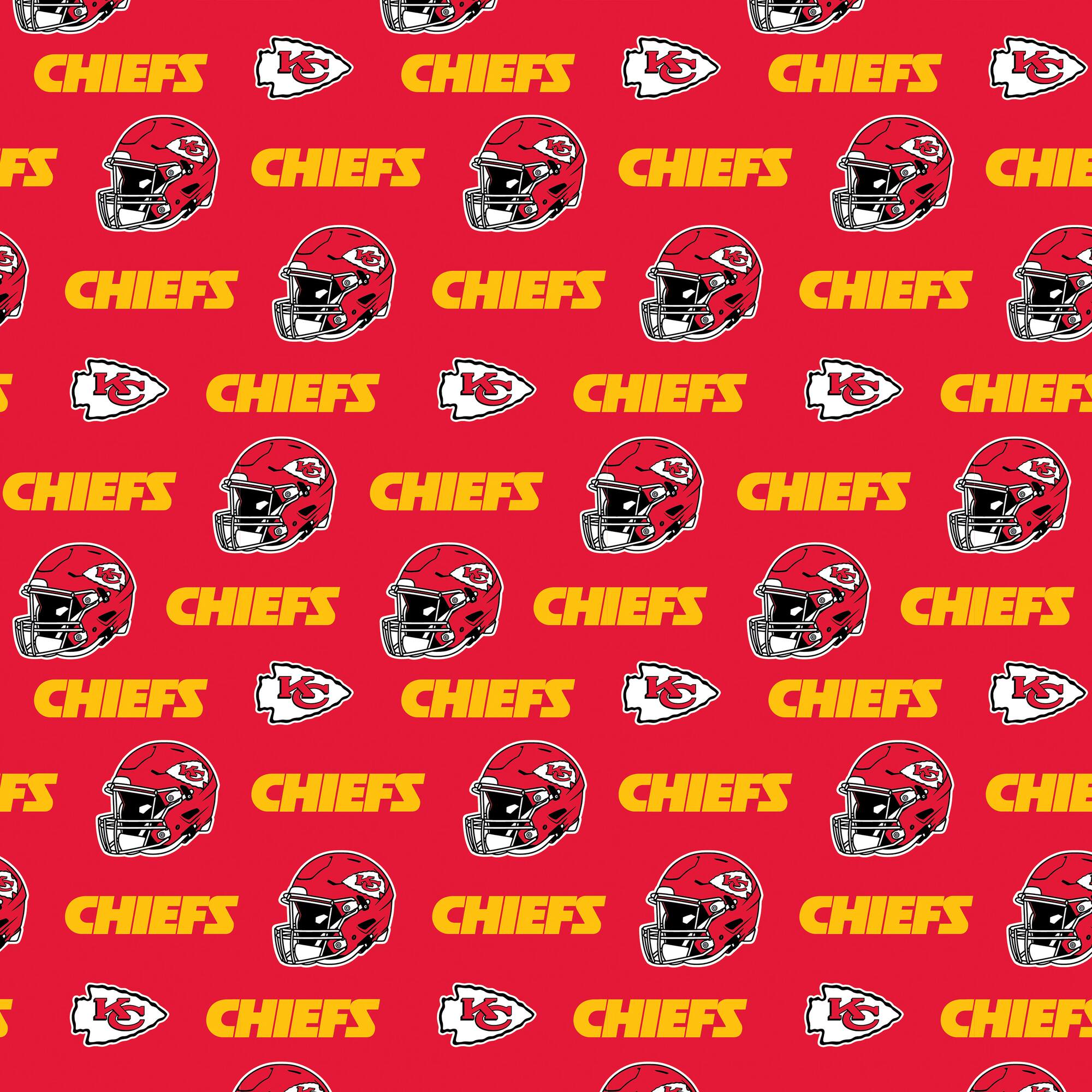 NFL Kansas City Chiefs Cotton Fabric